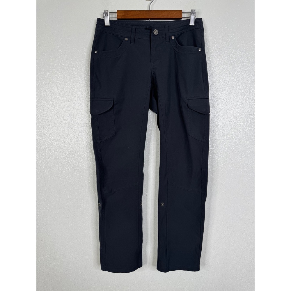 Kuhl Womens Gray Cargo Hiking Pants Outdoor Activewear Size 4 Short